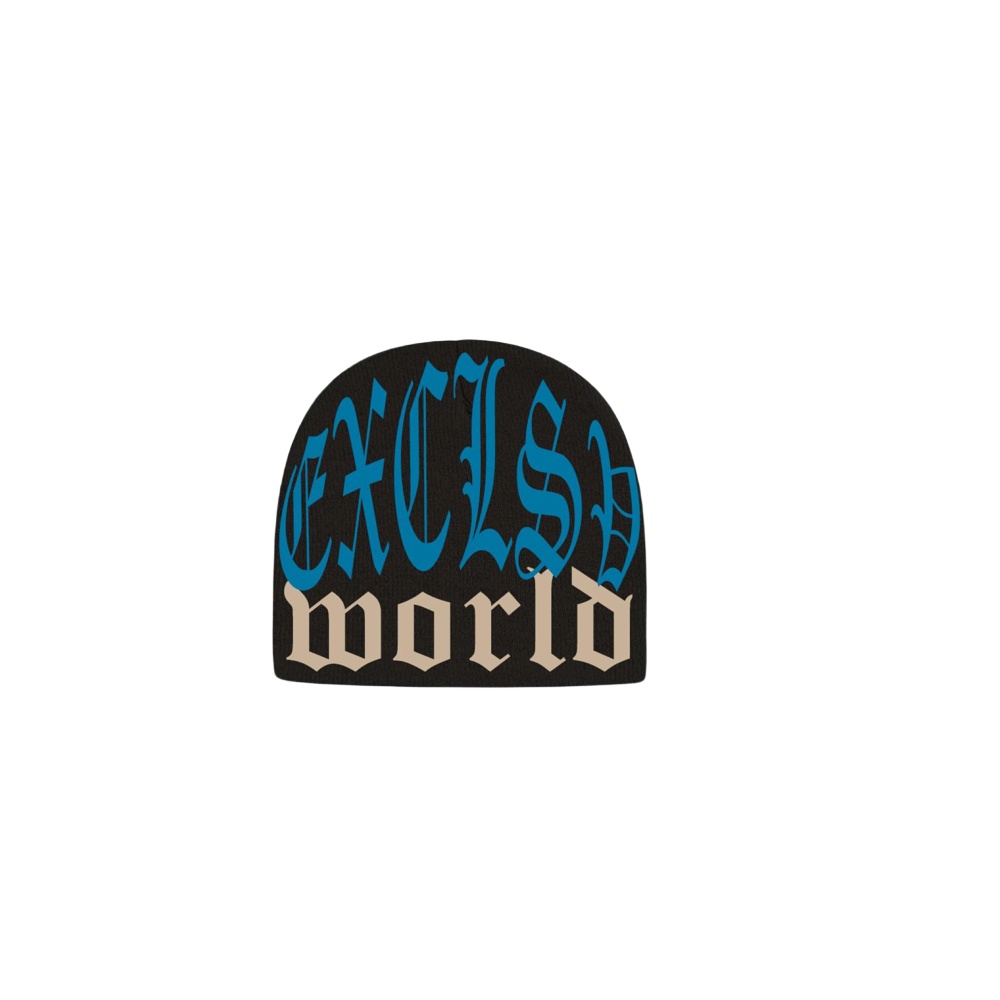 EXCLSV BLUE beanie