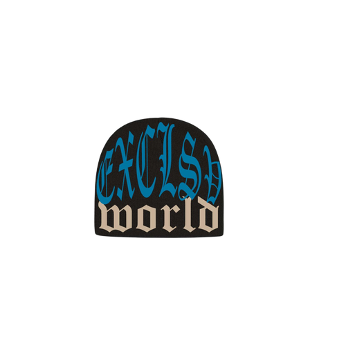 EXCLSV BLUE beanie